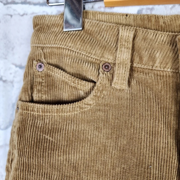Volcom Stoned  Straight Corduroy Pants Caramel Size 24 - Picture 7 of 16